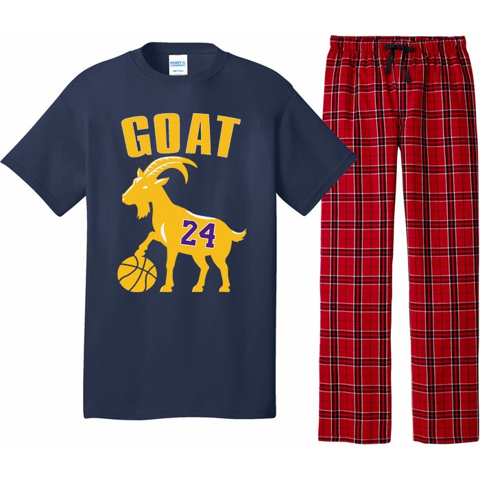 Goat 24 Cute Funny Basketball Pajama Set