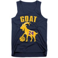 Goat 24 Cute Funny Basketball Tank Top