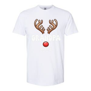 Grandpa 2024 Christmas Reindeer Proud Family Costume Parties Gift Softstyle CVC T-Shirt