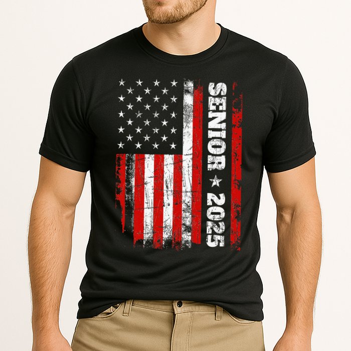 Graduation 2025 Design With Us Flag Senior Class 2025 Cooling Performance Crew T-Shirt
