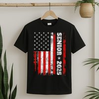 Graduation 2025 Design With Us Flag Senior Class 2025 T-Shirt