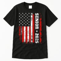 Graduation 2025 Design With Us Flag Senior Class 2025 Tall T-Shirt