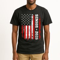 Graduation 2025 Design With Us Flag Senior Class 2025 Tall T-Shirt