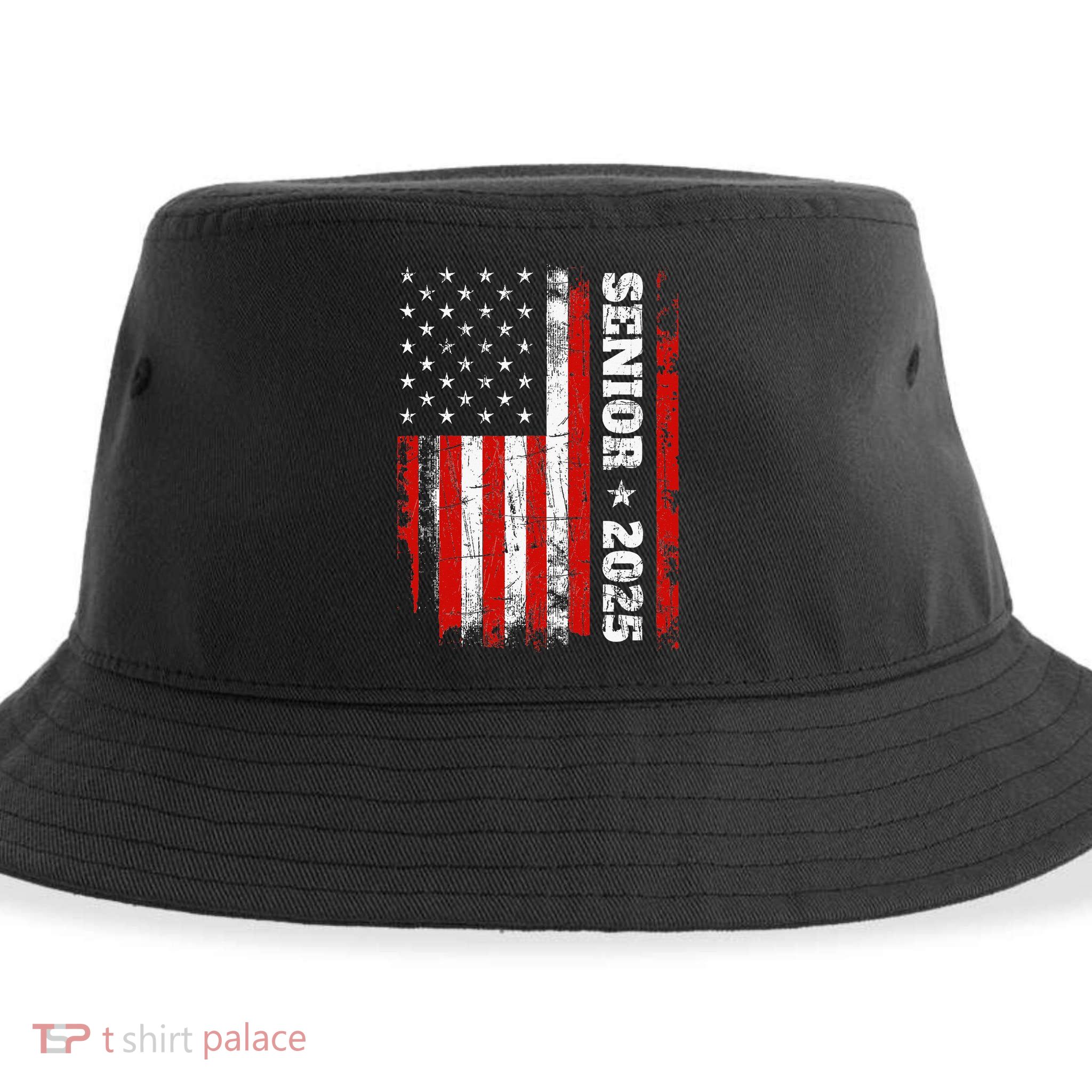 Graduation 2025 Design With Us Flag Senior Class 2025 Sustainable Bucket Hat