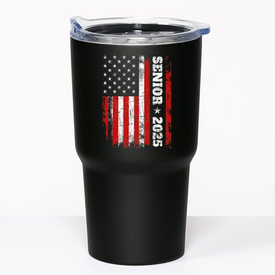Graduation 2025 Design With Us Flag Senior Class 2025 Tumbler