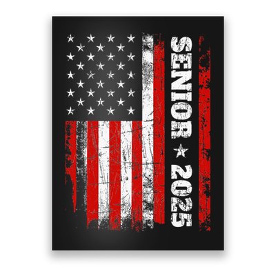 Graduation 2025 Design With Us Flag Senior Class 2025 Poster