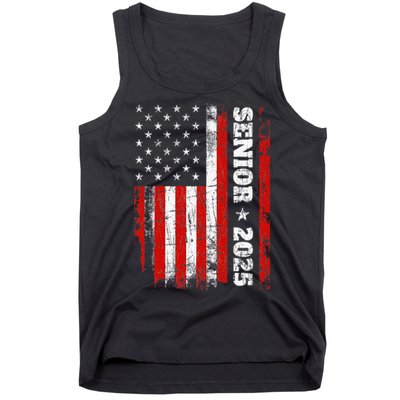 Graduation 2025 Design With Us Flag Senior Class 2025 Tank Top