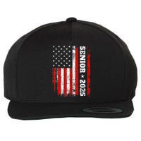Graduation 2025 Design With Us Flag Senior Class 2025 Wool Snapback Cap