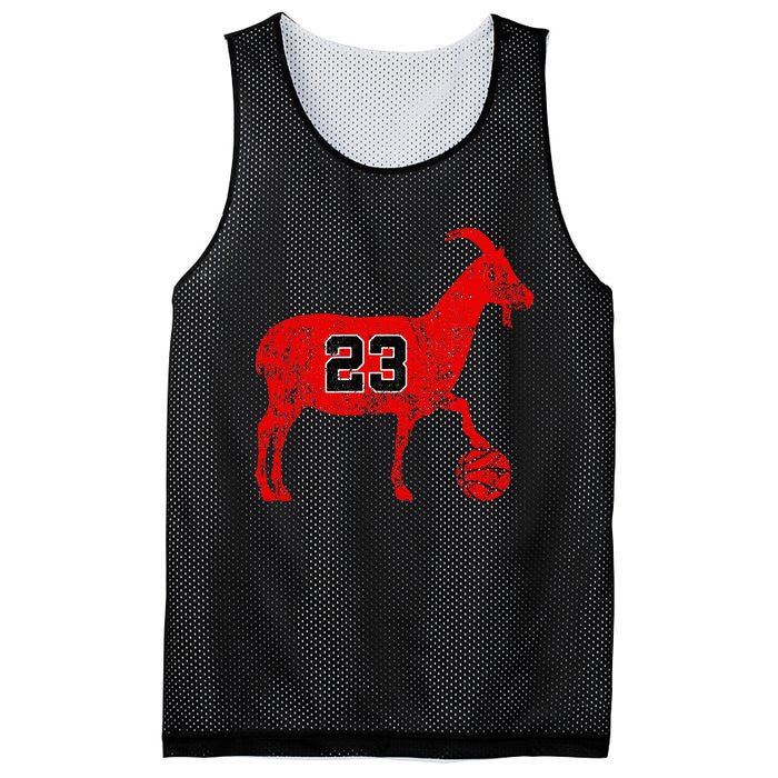 Goat 23 Funny Basketball Hoodie Mesh Reversible Basketball Jersey Tank