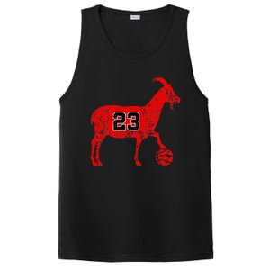 Goat 23 Funny Basketball Hoodie PosiCharge Competitor Tank