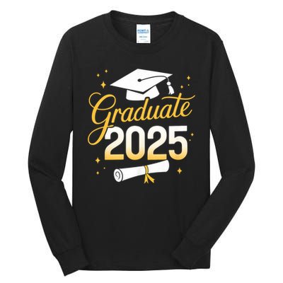 Graduate 2025 for class of 2025 graduation Tall Long Sleeve T-Shirt