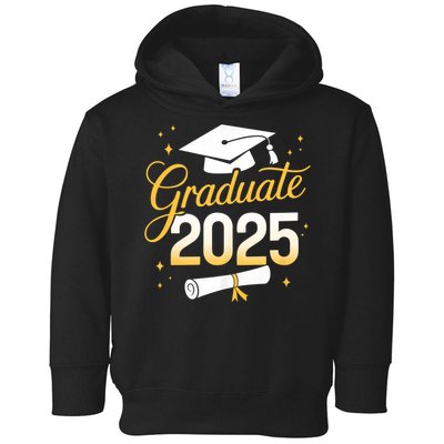 Graduate 2025 for class of 2025 graduation Toddler Hoodie