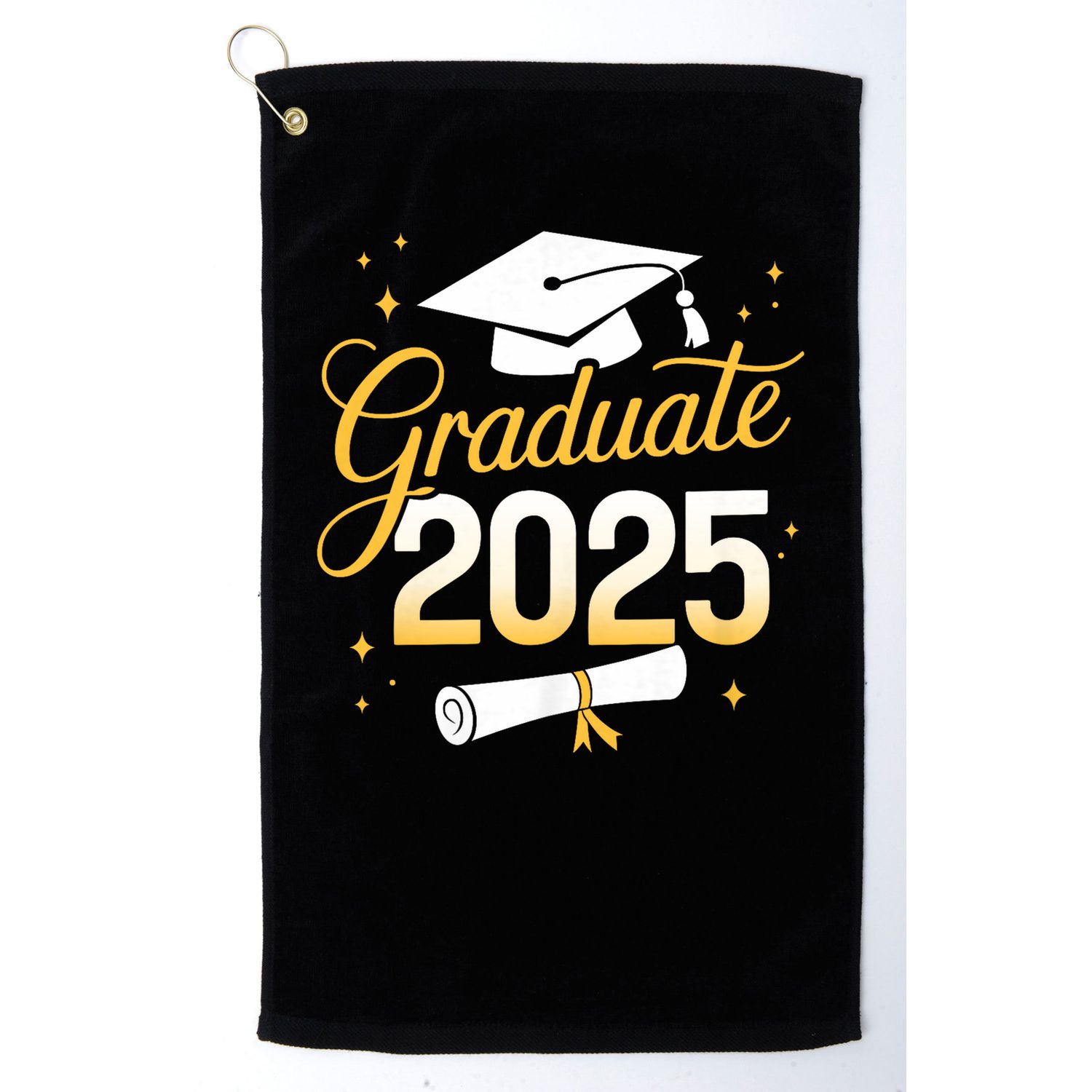 Graduate 2025 for class of 2025 graduation Golf Towel