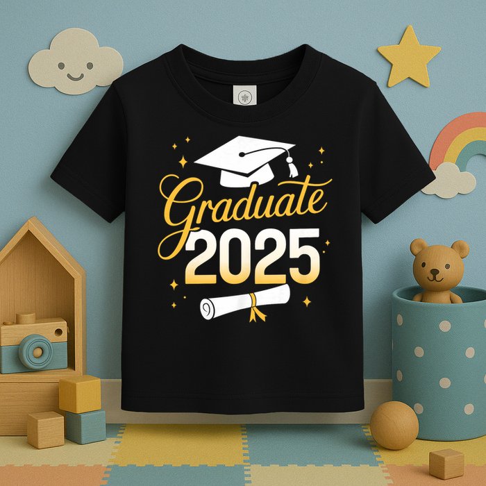 Graduate 2025 for class of 2025 graduation Toddler T-Shirt