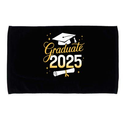 Graduate 2025 for class of 2025 graduation Microfiber Hand Towel