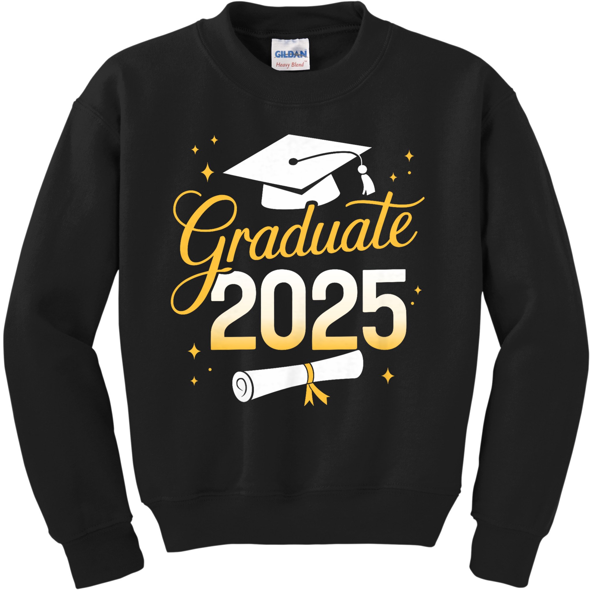 Graduate 2025 for class of 2025 graduation Kids Sweatshirt