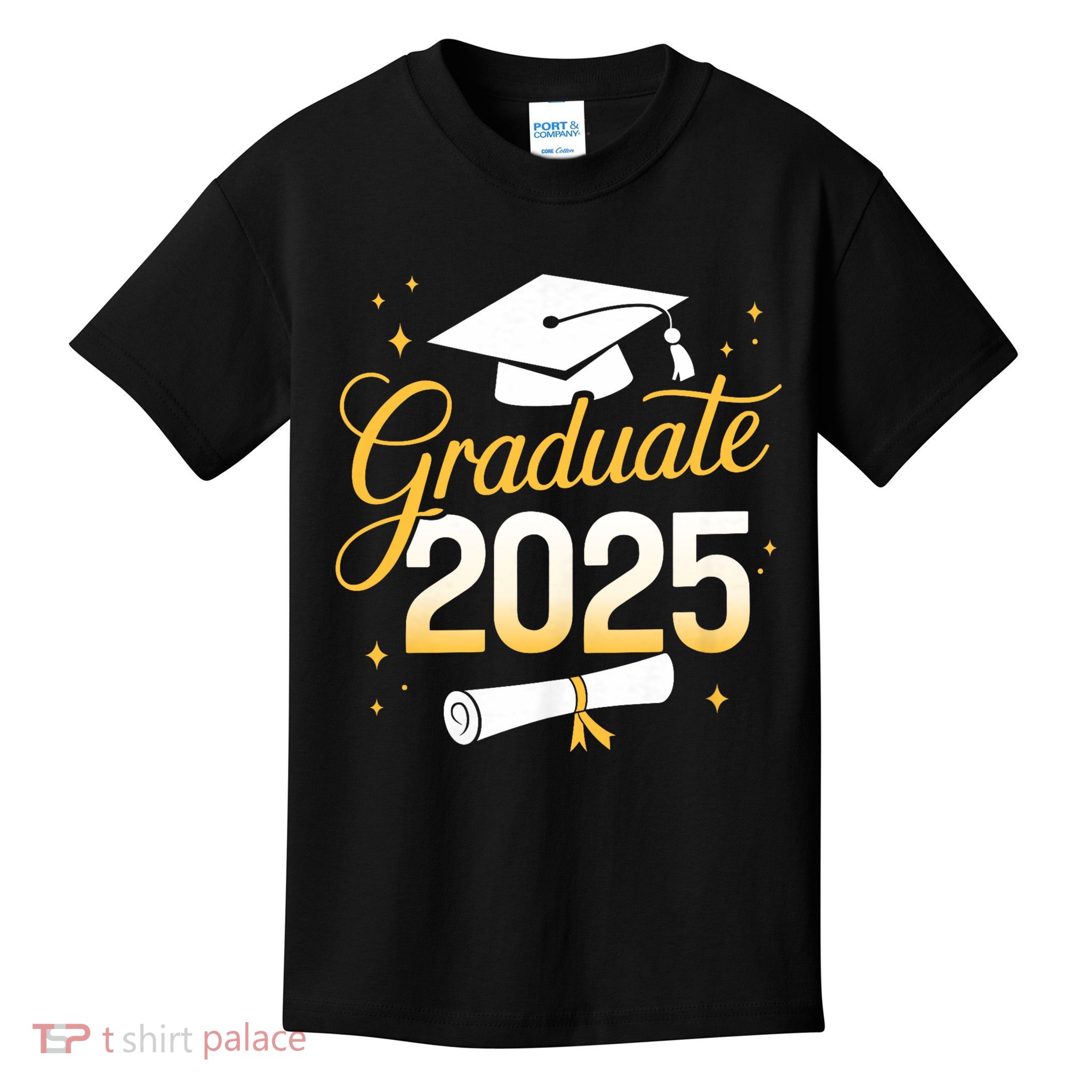 Graduate 2025 for class of 2025 graduation Kids T-Shirt