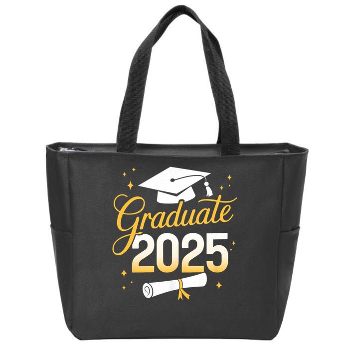 Graduate 2025 for class of 2025 graduation Zip Tote Bag