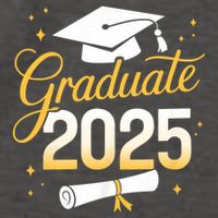 Graduate 2025 for class of 2025 graduation Vector Backpack
