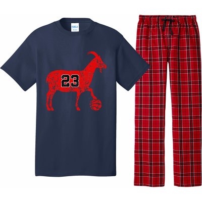 Goat 23 Funny Funny Basketball Pajama Set