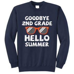 Goodbye 2nd Grade Hello Summer Sunglasses Last Day Of School Sweatshirt