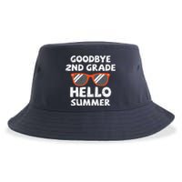 Goodbye 2nd Grade Hello Summer Sunglasses Last Day Of School Sustainable Bucket Hat