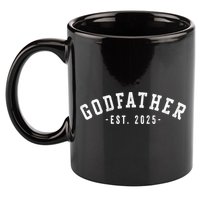 Godfather 2025 Godfather To Be Gifts Classic Bold Font 11oz C Handle Ceramic Mug