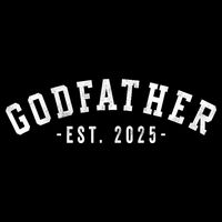 Godfather 2025 Godfather To Be Gifts Classic Bold Font Drawstring Bag