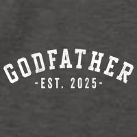 Godfather 2025 Godfather To Be Gifts Classic Bold Font Vector Backpack