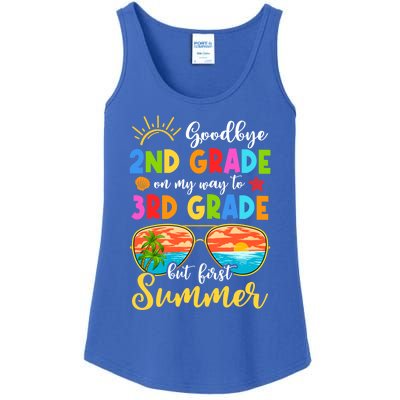 Goodbye 2nd Grade Graduation To 3rd Grade Hello Summer Funny Gift Ladies Essential Tank