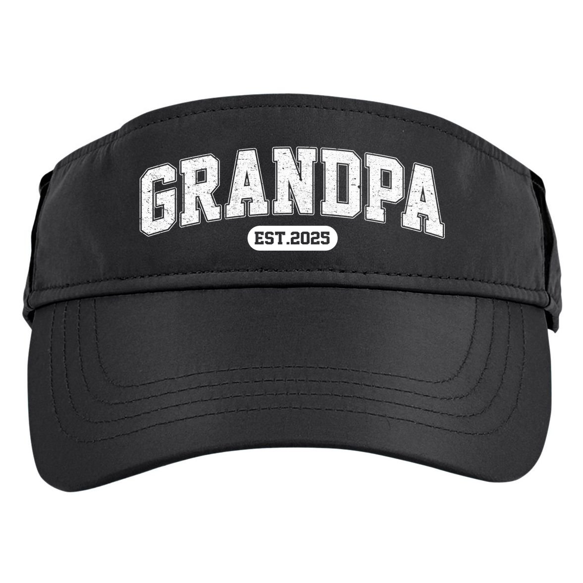 Grandpa 2025 Grandfather Est. 2025 Grandpa Est 2025 Adult Drive Performance Visor