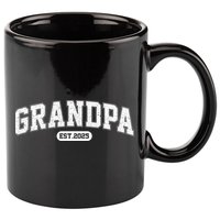Grandpa 2025 Grandfather Est. 2025 Grandpa Est 2025 11oz C Handle Ceramic Mug