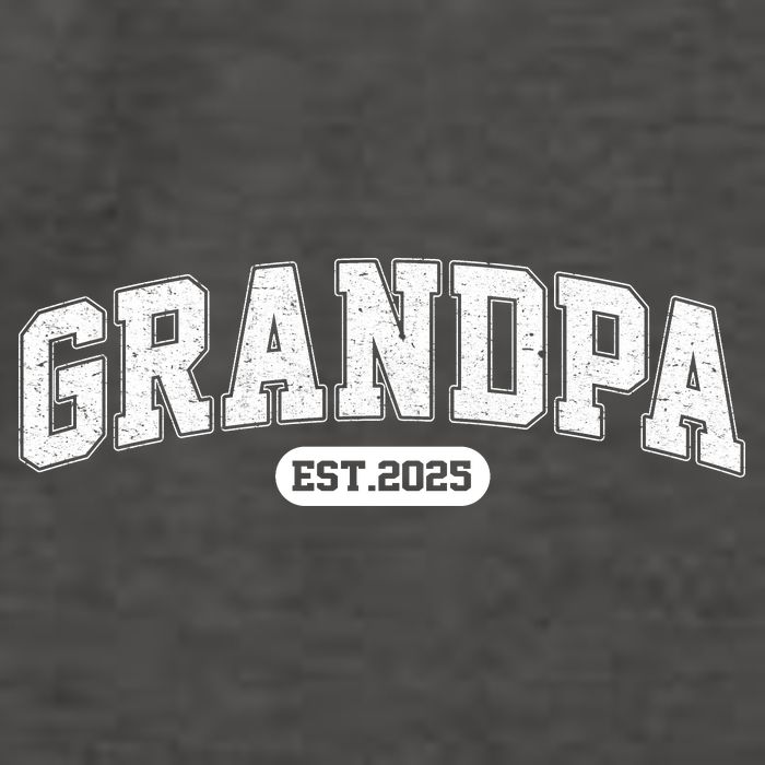 Grandpa 2025 Grandfather Est. 2025 Grandpa Est 2025 Vector Backpack