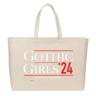 Gothic 24 Cotton Canvas Jumbo Tote