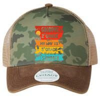 Goodbye 2nd Grade Hello Summer Last Day Of School Graduation Legacy Tie Dye Trucker Hat