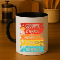 Goodbye 2nd Grade Hello Summer Last Day Of School Graduation Mug