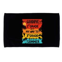 Goodbye 2nd Grade Hello Summer Last Day Of School Graduation Microfiber Hand Towel