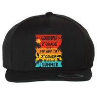 Goodbye 2nd Grade Hello Summer Last Day Of School Graduation Wool Snapback Cap