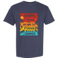 Goodbye 2nd Grade Hello Summer Last Day Of School Graduation Garment-Dyed Heavyweight T-Shirt