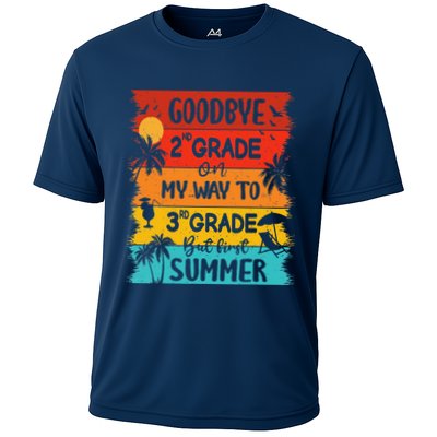 Goodbye 2nd Grade Hello Summer Last Day Of School Graduation Performance Shirt