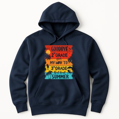 Goodbye 2nd Grade Hello Summer Last Day Of School Graduation Hoodie