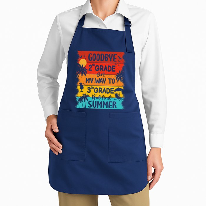 Goodbye 2nd Grade Hello Summer Last Day Of School Graduation Apron