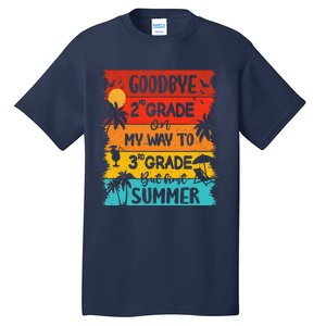 Goodbye 2nd Grade Hello Summer Last Day Of School Graduation Tall T-Shirt