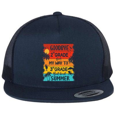 Goodbye 2nd Grade Hello Summer Last Day Of School Graduation Flatbill Hat