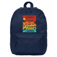 Goodbye 2nd Grade Hello Summer Last Day Of School Graduation 16 in Basic Backpack