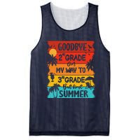 Goodbye 2nd Grade Hello Summer Last Day Of School Graduation Mesh Reversible Basketball Jersey Tank