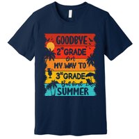 Goodbye 2nd Grade Hello Summer Last Day Of School Graduation Premium T-Shirt