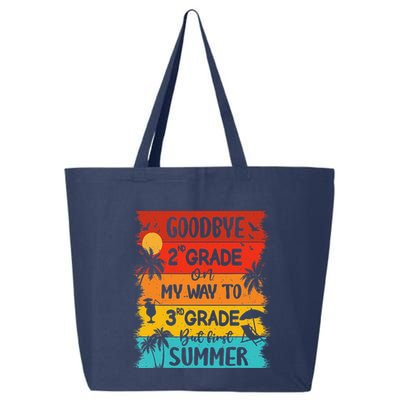 Goodbye 2nd Grade Hello Summer Last Day Of School Graduation 25L Jumbo Tote
