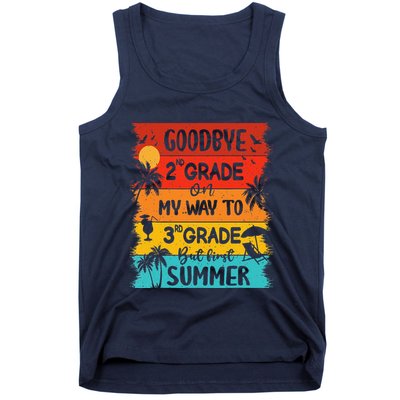 Goodbye 2nd Grade Hello Summer Last Day Of School Graduation Tank Top