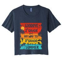Goodbye 2nd Grade Hello Summer Last Day Of School Graduation Crop Top